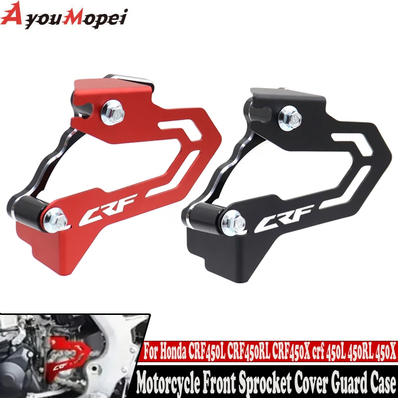 

Front Chain Guide Protector Sprocket Guards Cover For HONDA CRF450L CRF450RL CRF450X crf 450L 450RL 450X Motorcycle Parts