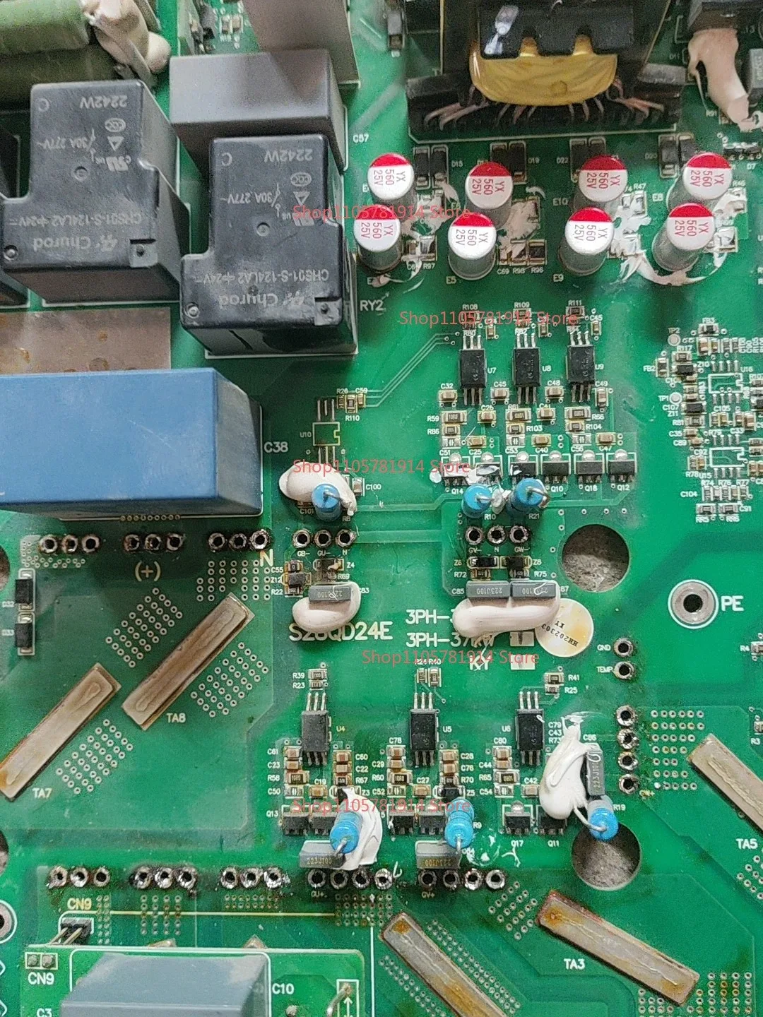 For S28QD24E Zhongchen inverter NZ200 NZ200T drive board, the module removes the special inverter drive board for KS340 Kaishan