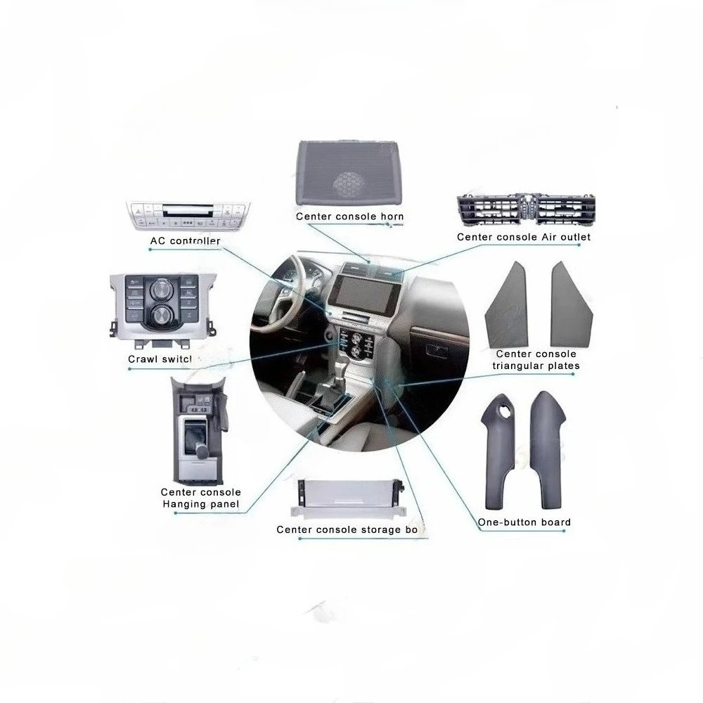 Car Accessories Interior Kits for  FJ150 2010-2017 Upgrade to 2018-2021 Modern Interior Kitcustom