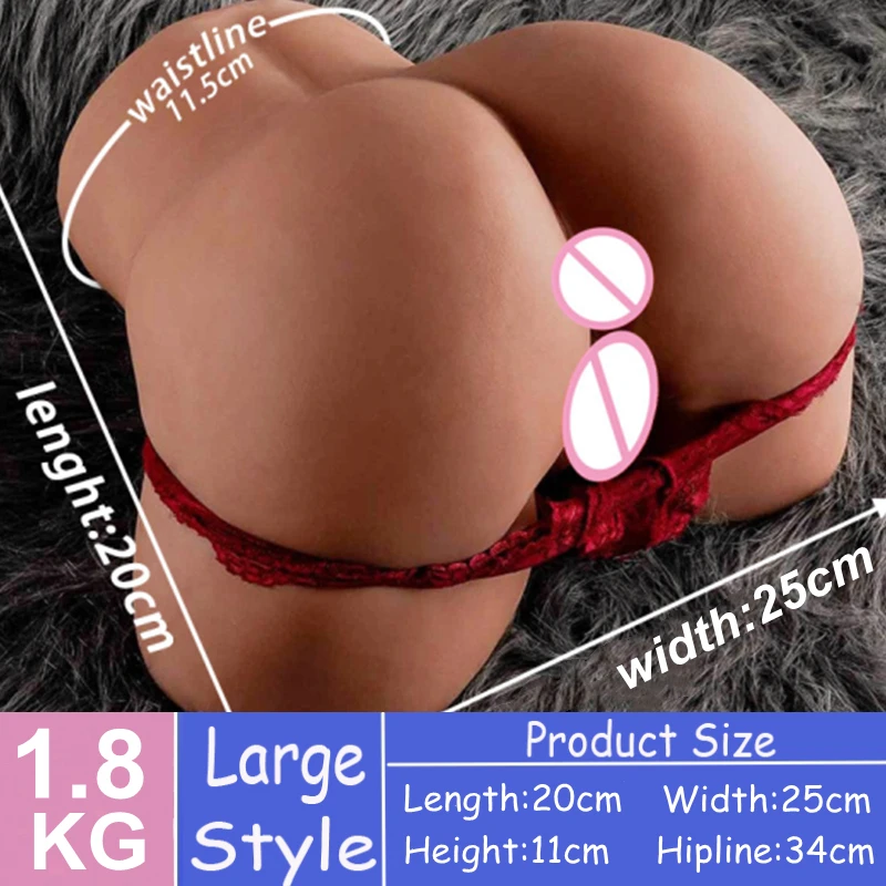 Pocket Pussy masturbatore men Deep Vagina Anal Sucking Cup Sexy Butt Adult Sex Toys for Men 18 плюс Realistic Skin 3D Big Ass