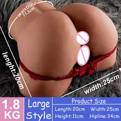 Pocket Pussy masturbatore men Deep Vagina Anal Sucking Cup Sexy Butt Adult Sex Toys for Men 18 плюс Realistic Skin 3D Big Ass