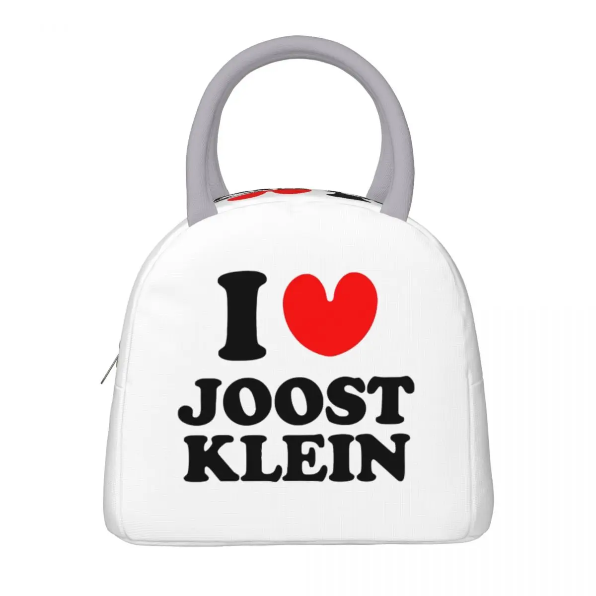 I Love Joost Klein-أكياس غداء معزولة حرارية للسفر ، حاوية حقيبة طعام محمولة ، صندوق تبريد ، أوروبا ،