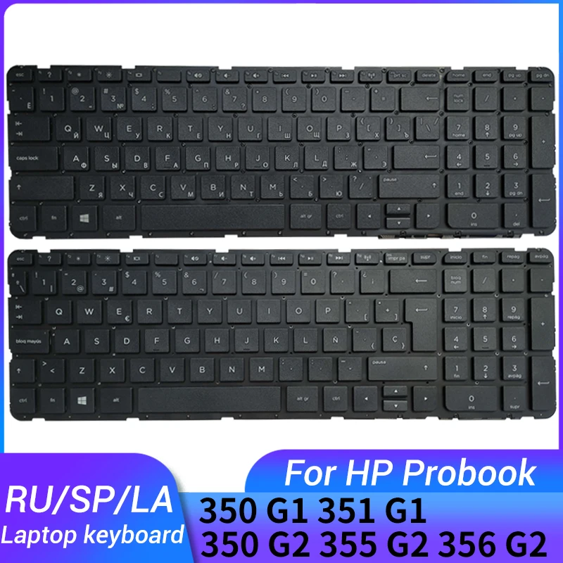 

Клавиатура для ноутбука HP Probook 350 G1 351 G1 350 G2 355 G2 356 G2 русская/испанская/Латиноамериканская, без рамки