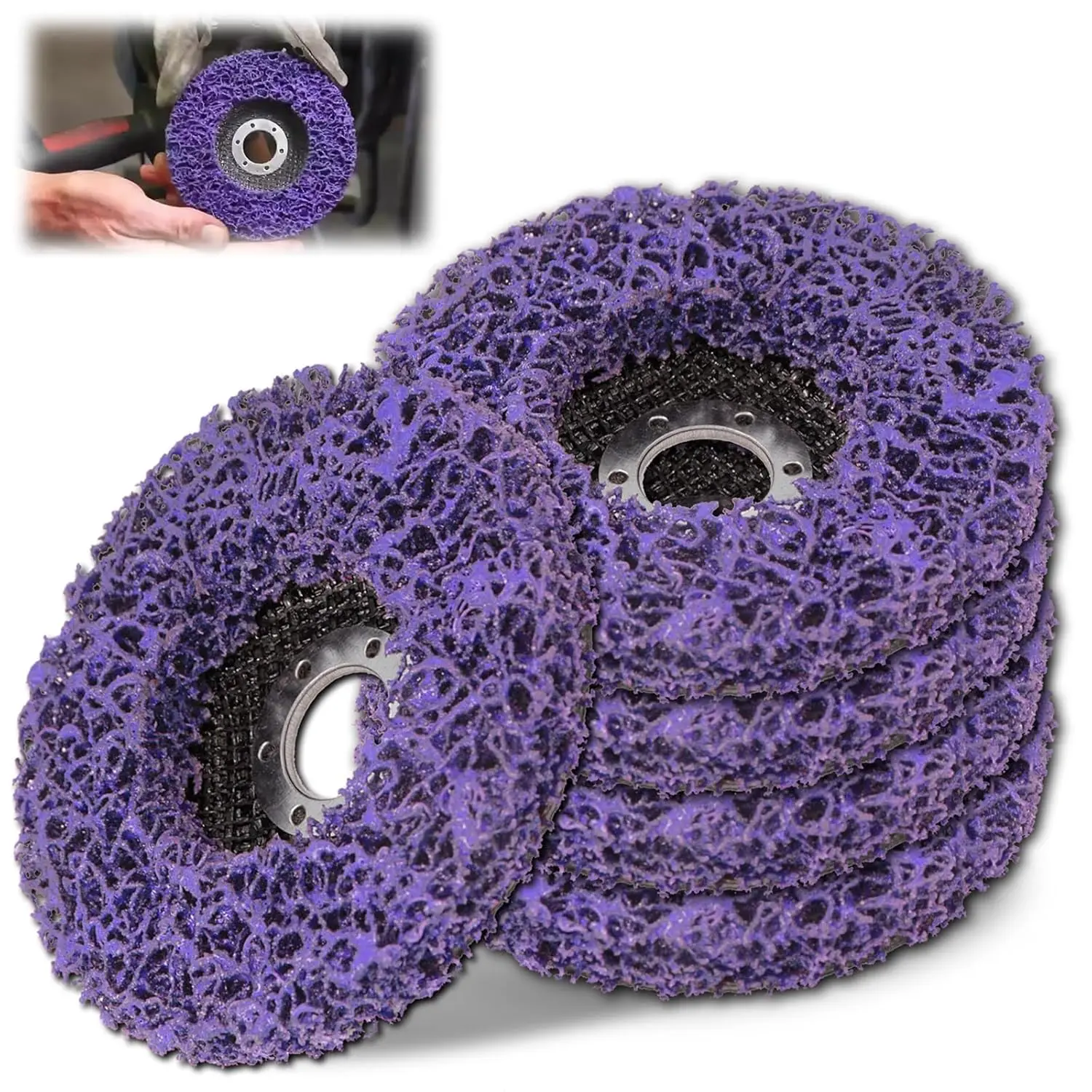 

1/2/3PCS Diamond Coated Flap Disc for Metal Rust Removal Wood Plastic and Paint Stripping Heavy Duty Grinding Polishing Wheel