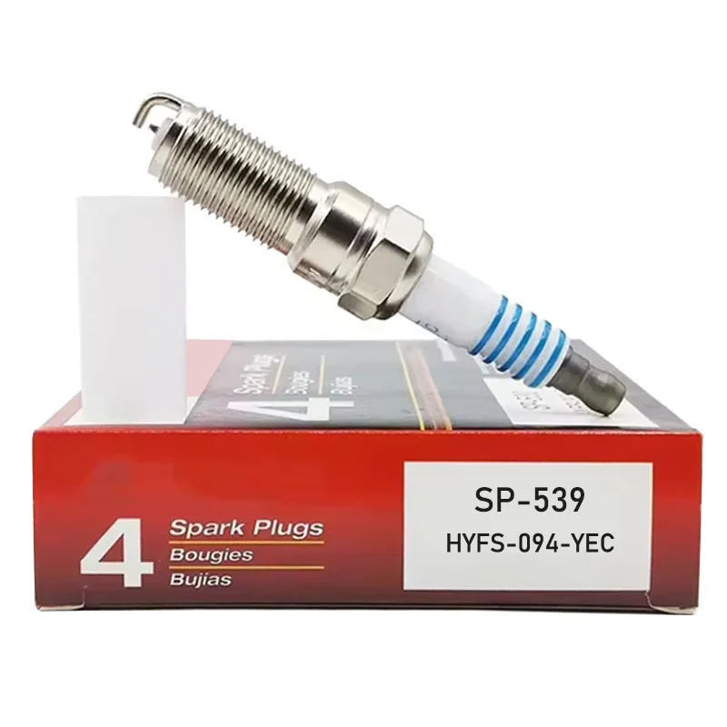 4/6 шт. иридиевые свечи зажигания SP-539 HYFS-094-YEC для Ford Escape 1.5L 2017-2019 Fusion 2014-2020 HYFS094YEC SP539Автомобильные свечи