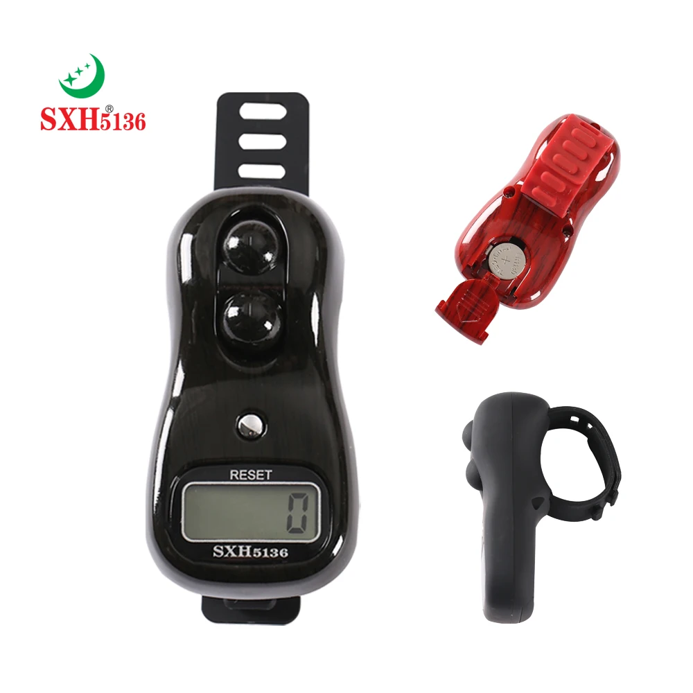 SXH5136 Model 3001 Battery Replaceable Electronic Rosary Hand Tally Counter Muslim Prayer Mini Ring Digtial Tasbih