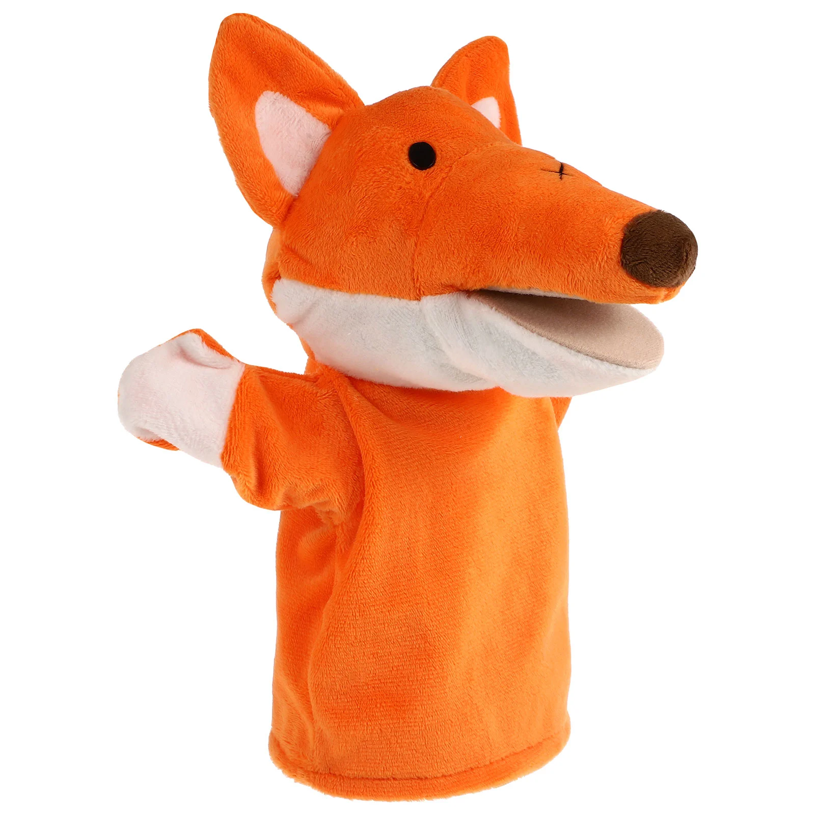 Krähe Handpuppe Mini Kuscheltiere Fuchs Plüsch Fingerspielzeug für Kinder Puppen Puppen Spielzeug Cartoon