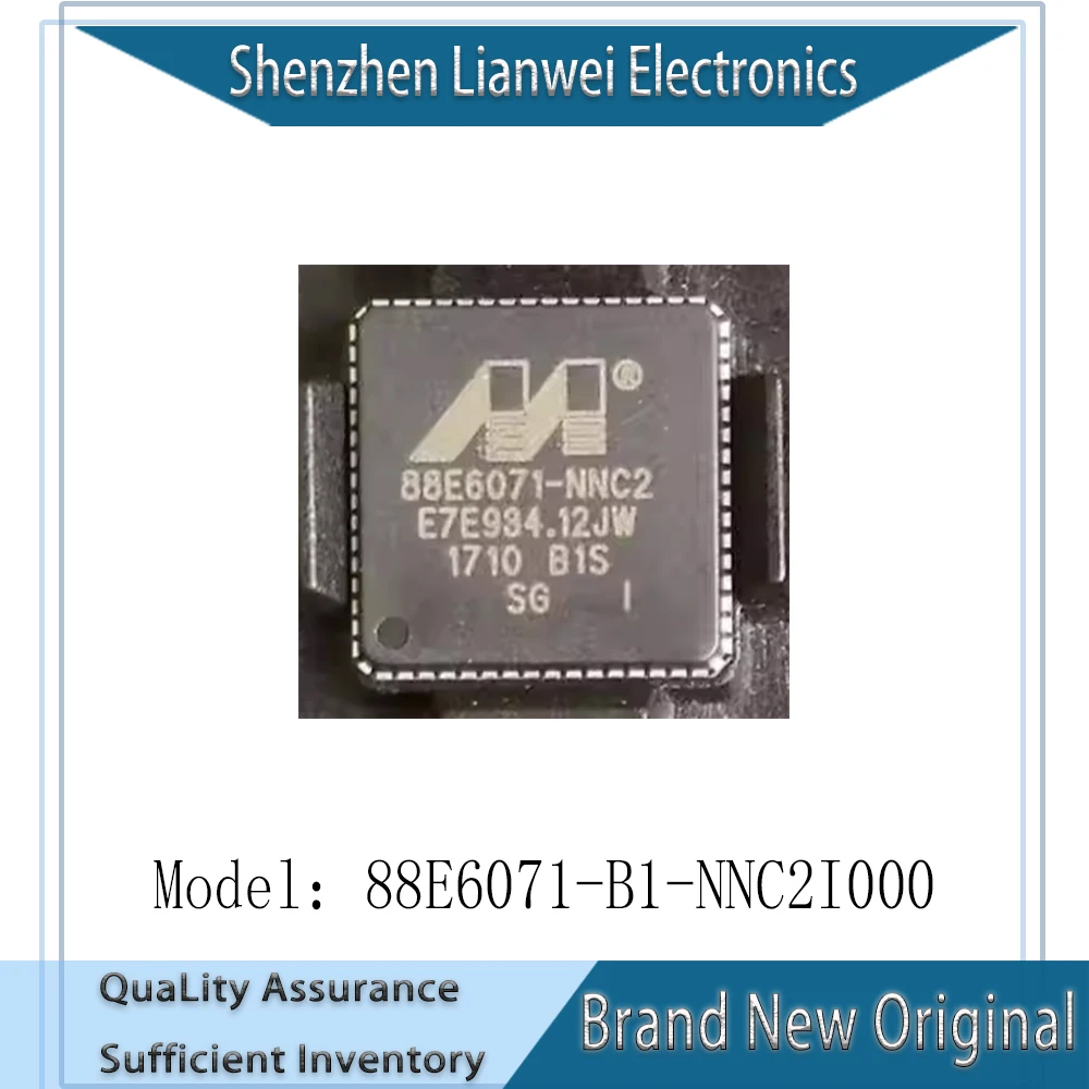 

100% New Original 88E6071-B1-NNC2I000 88E6071-NNC2 IC Chipset QFN-64