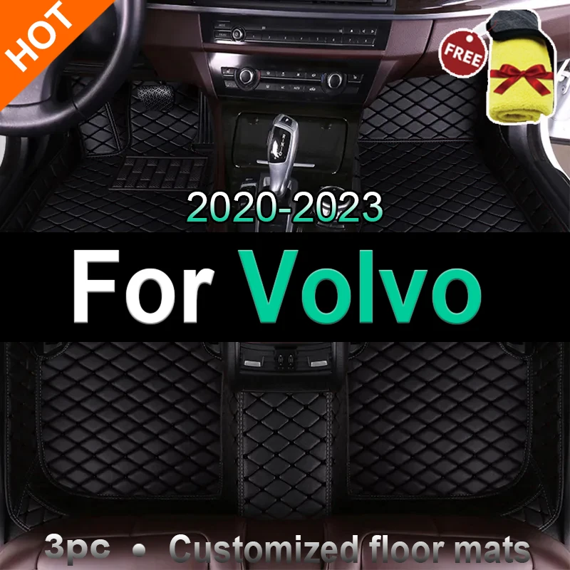 

Car Floor Mats For Volvo C40 XC40 C30 V90 V60 S60 XC90 C70 S40 car Accessories