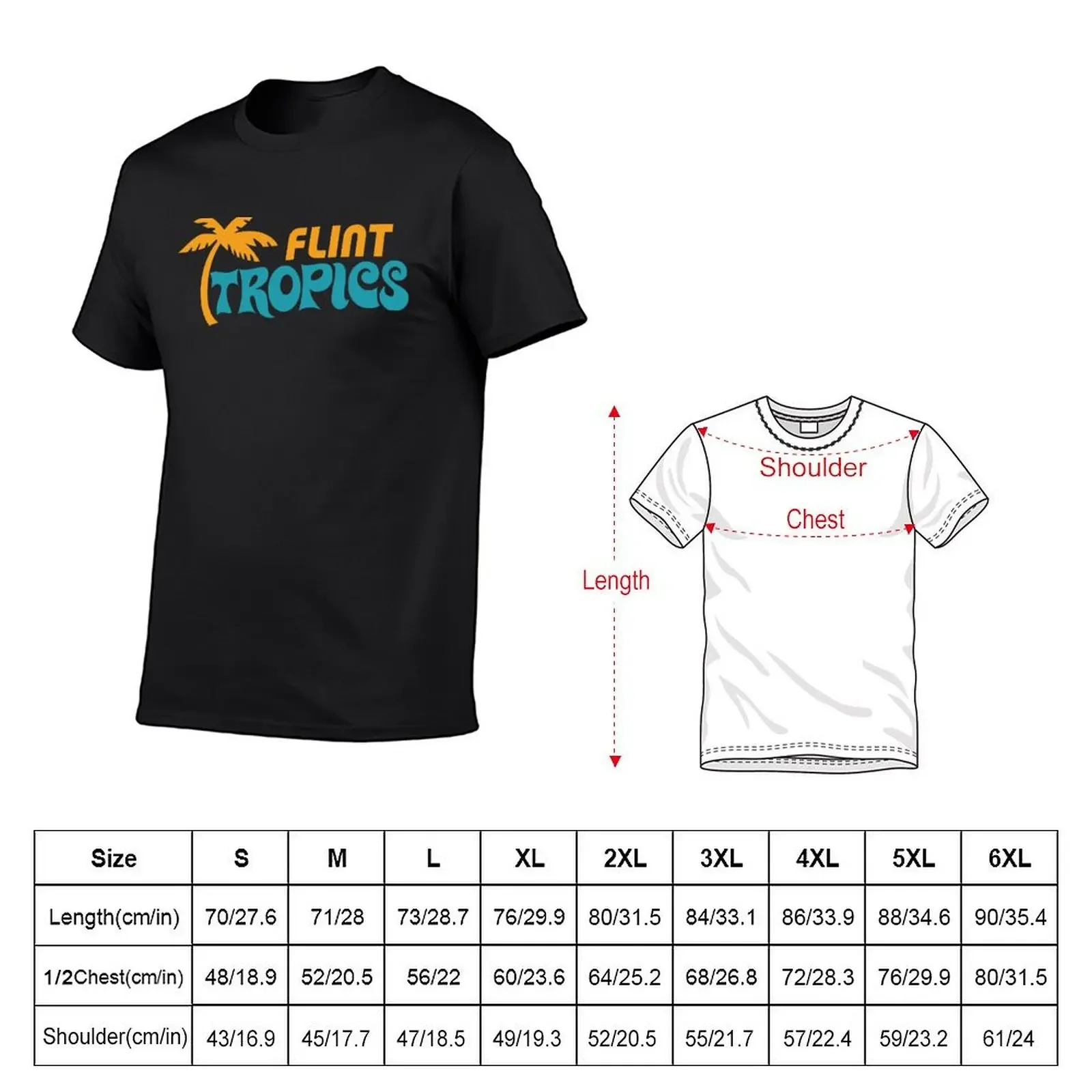 flint tropics T-shirt animal prinfor boys shirts graphic tees oversizeds plus size tops t shirt for men