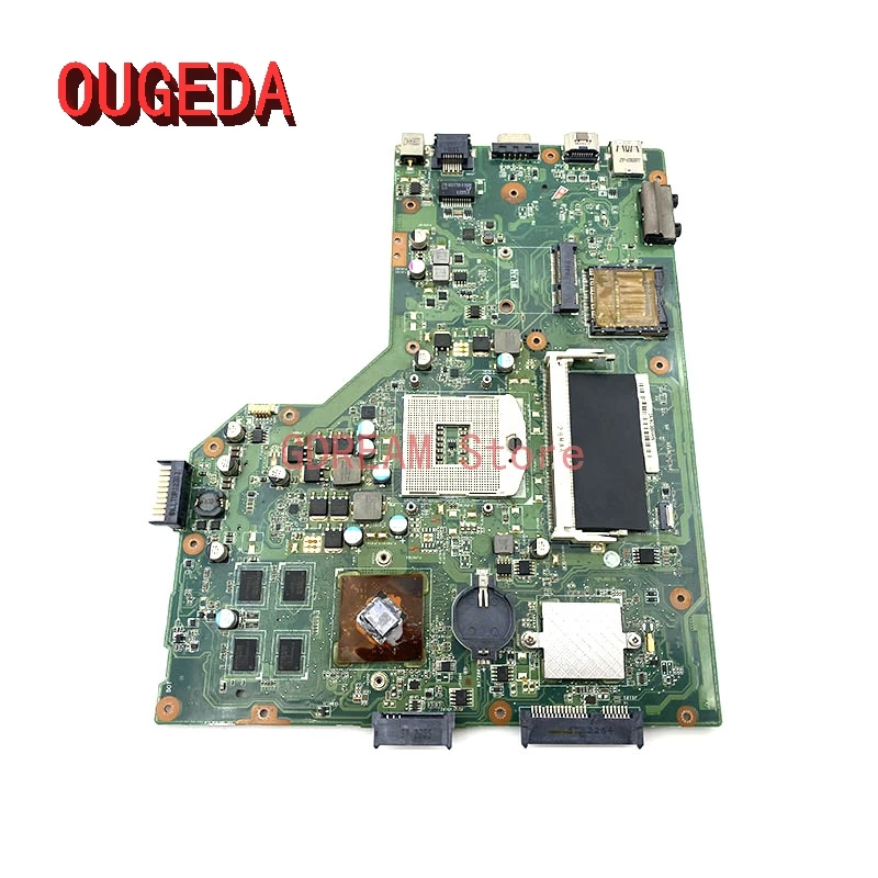 Imagem -04 - Ougeda-placa-mãe para Laptop Asus Mainboard Teste Completo K54ly Rev.2.1 Hm65 Ddr3 2160809000 Gpu