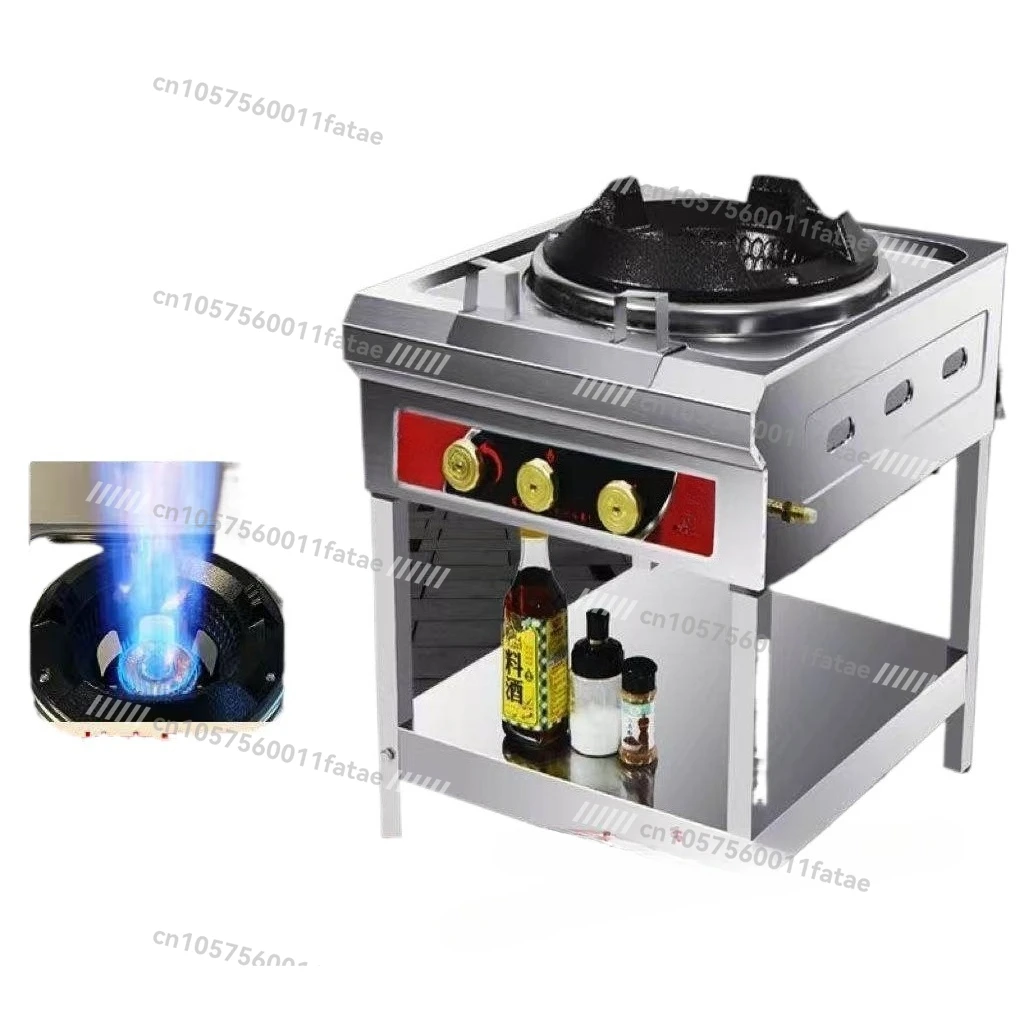 High-pressure Gas Stove Liquefied Gas Stir-fry Special Fierce Fire Stove Rack Thick Gas Stove for Catering