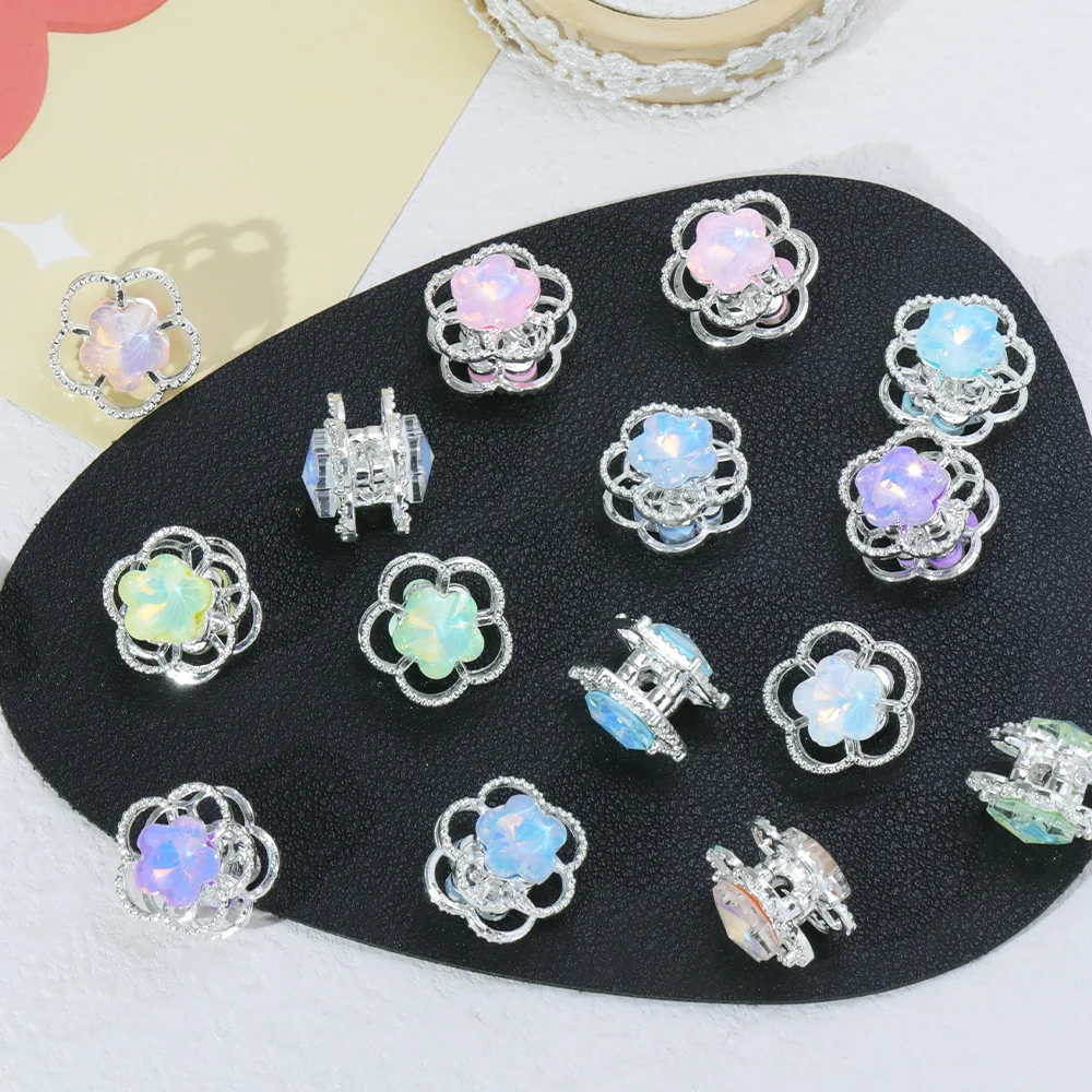 

Сердечный дизайн 16*16 мм 50 шт. фурнитура и компоненты для ювелирных изделий/ручная работа/модные бусины «сделай сам»/эффект горного хрусталя/форма цветка # 18592