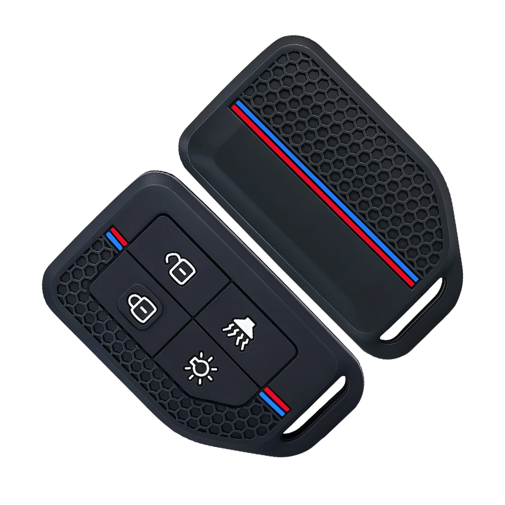 Para VOLVO FH 460 540 2024 EVRO 6 FM FH16 FH 460 Funda de Silicona para Llave de Coche con Soporte para Llavero