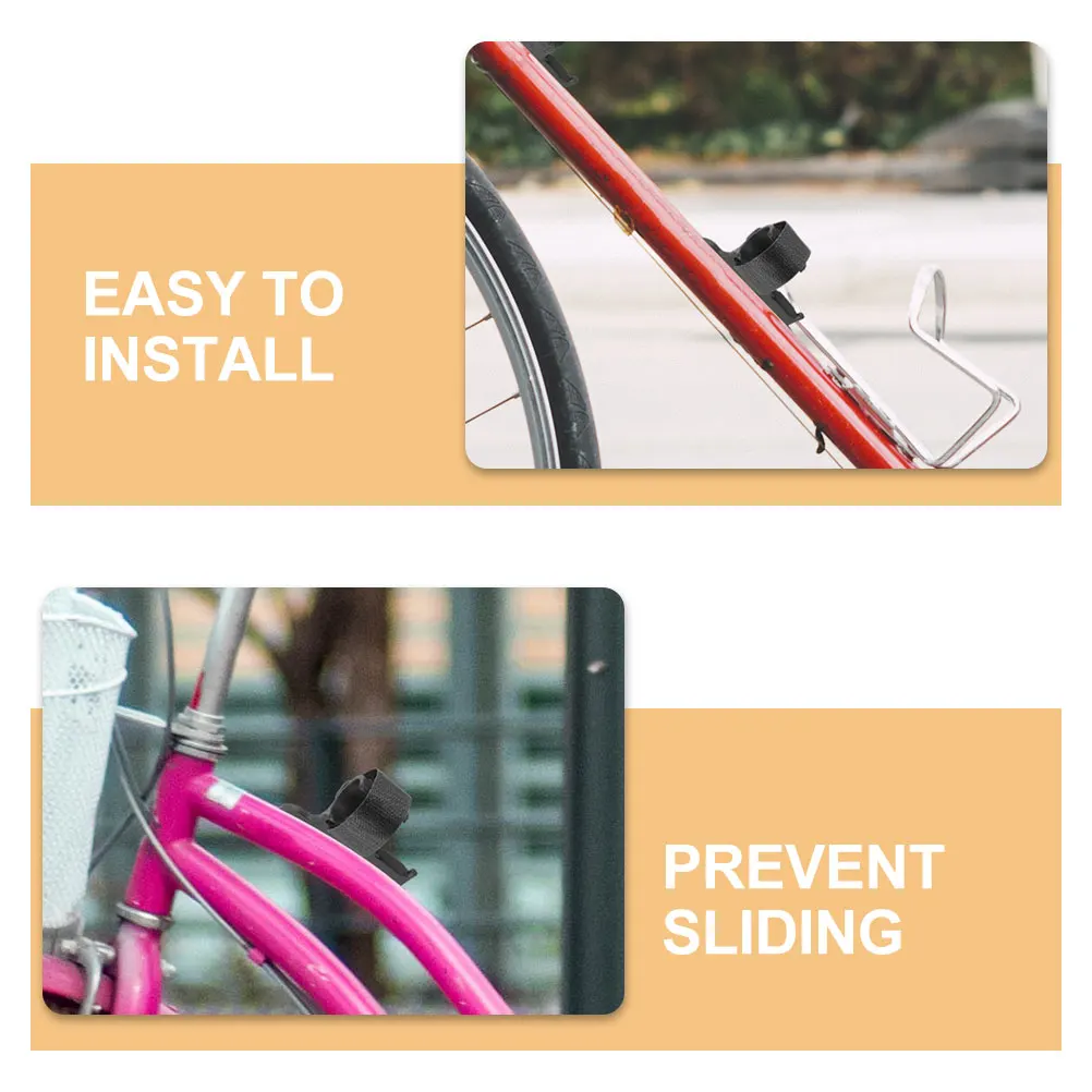 

4pcs Bike Pump Mounting Bracket Sturdy Fixing Rack For Road Bike Durable Plastic Pump Holder Easy Install No Scratch Cycling