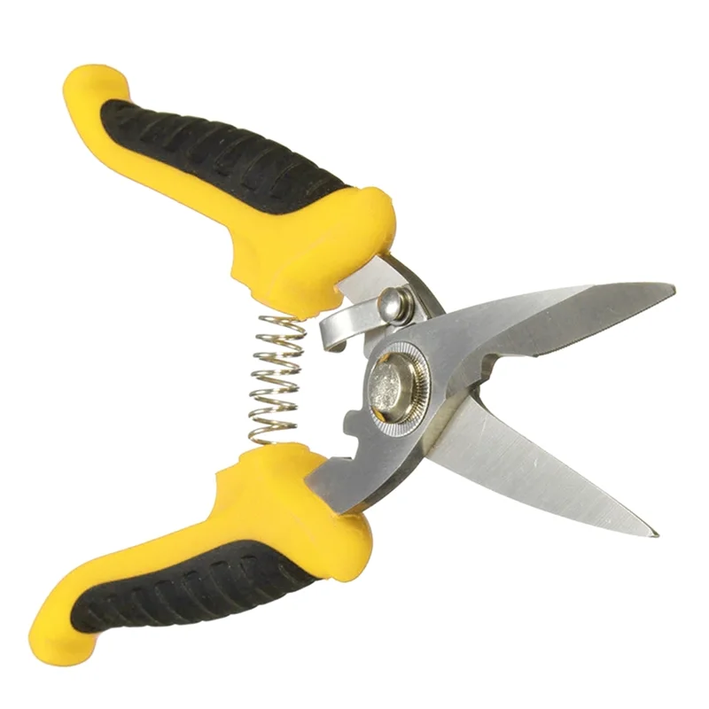 

ABPQ-Stainless Steel Electrician Scissors Multifunction Manually Shears Groove Cutting Wire And Thin Steel Plate