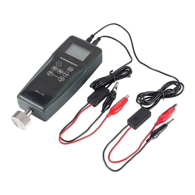 ES-2100E Handheld Elevator Speedometer 0.1m/min~2,000.0m/min Speed Limiter Tester for Elevator Adjustment Analysis Instruments