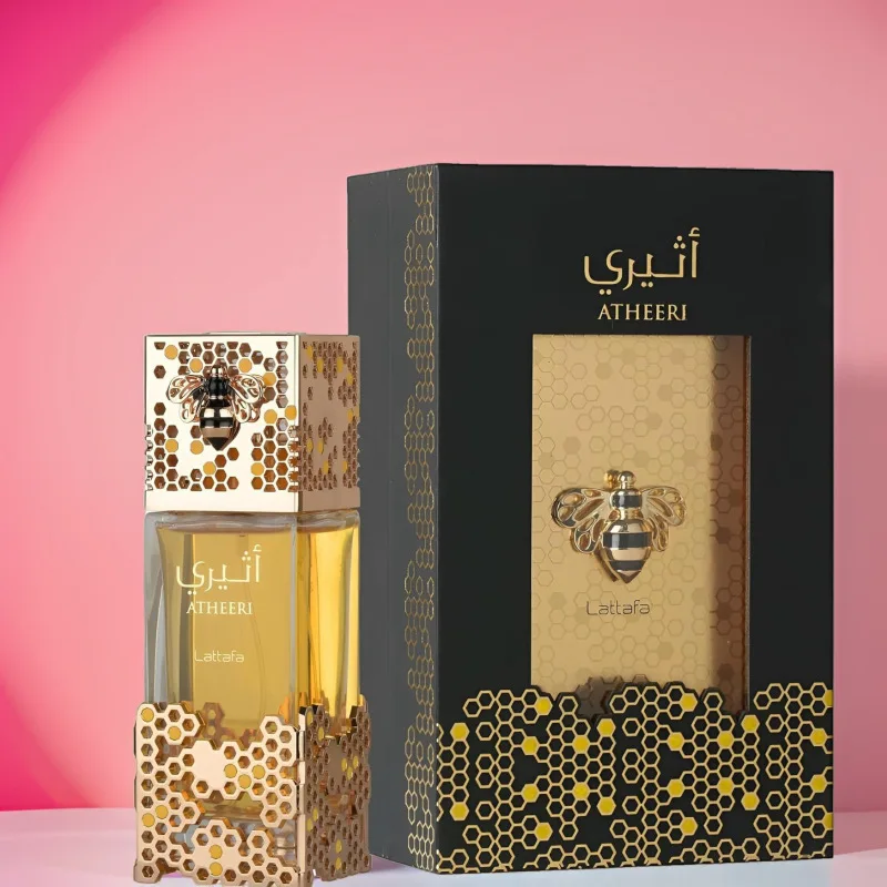 Perfumes Árabes de 100 ml, Perfumes de Jazmín para Mujer, Perfumes de Miel Unisex, Spray de Fragancia, Feromonas para Coquetear, Larga Duración, Regalo para Caballero