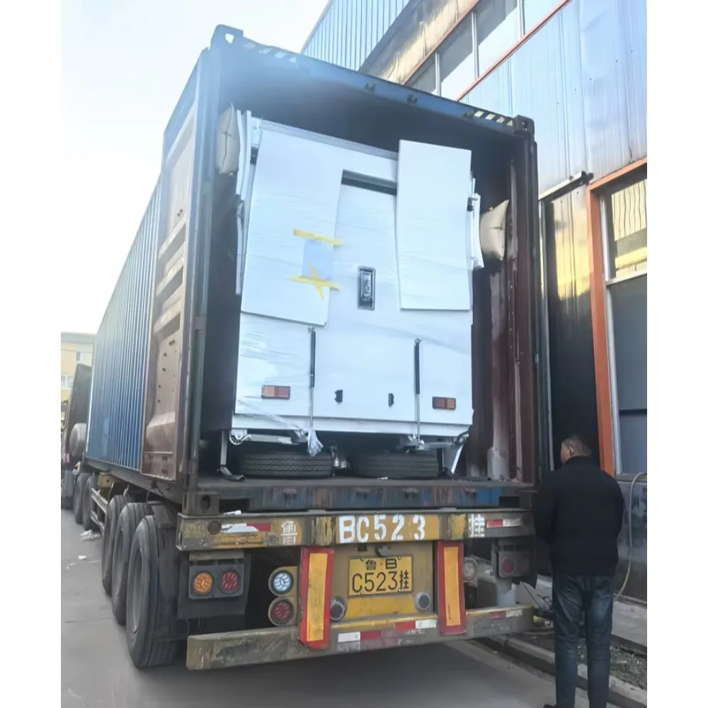 شاحنة طعام بمقطورة امتياز مجهزة بالكامل بثلاجة مقلاة شواء ومطبخ متنقل من الفولاذ المقاوم للصدأ معتمد من DOT CE #4