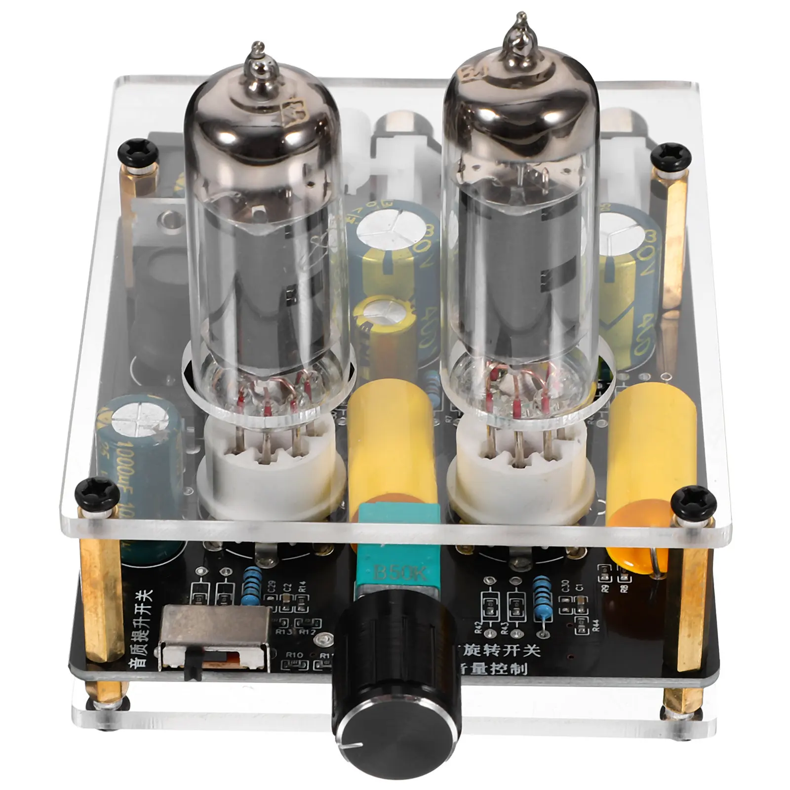 

Vacuum Pre Amp Tube Board for Hifi Sound System Stereo Preamplifier DIY Integration Lightweight Portable Reliable