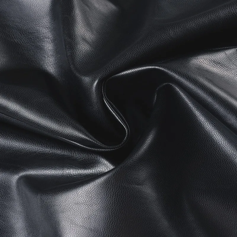 PU 가죽 캐미솔 미디 드레스 여성 섹시 브이넥 스파게티 스트랩 민소매 백리스 슬릿 바디콘 나이트 클럽웨어 파티 드레스