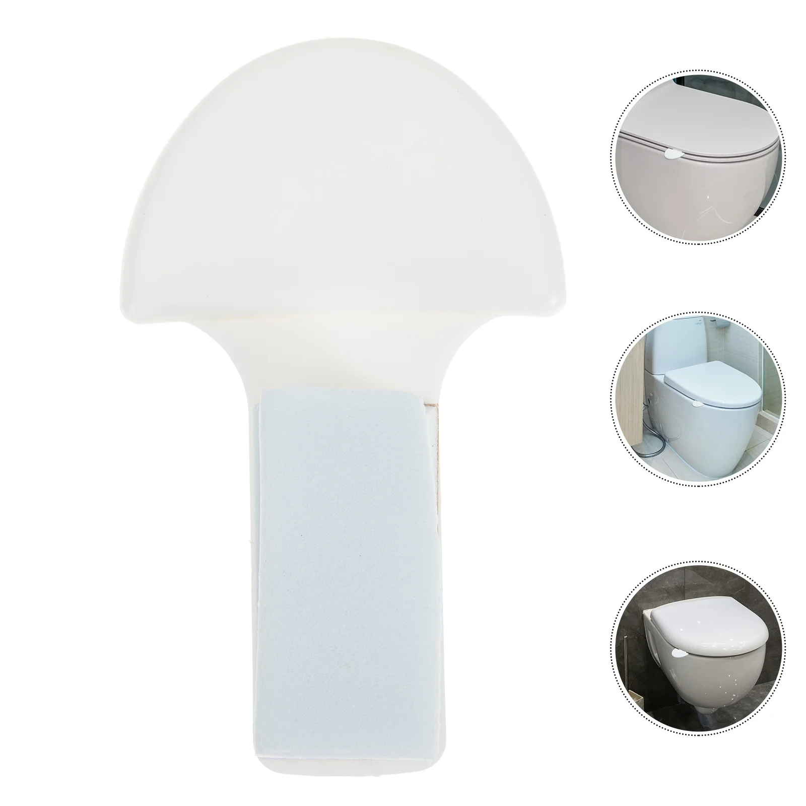 6 Pcs Toilet Lid Lifter Seat Handle Tabs for Bathroom Accessories Handles Clean