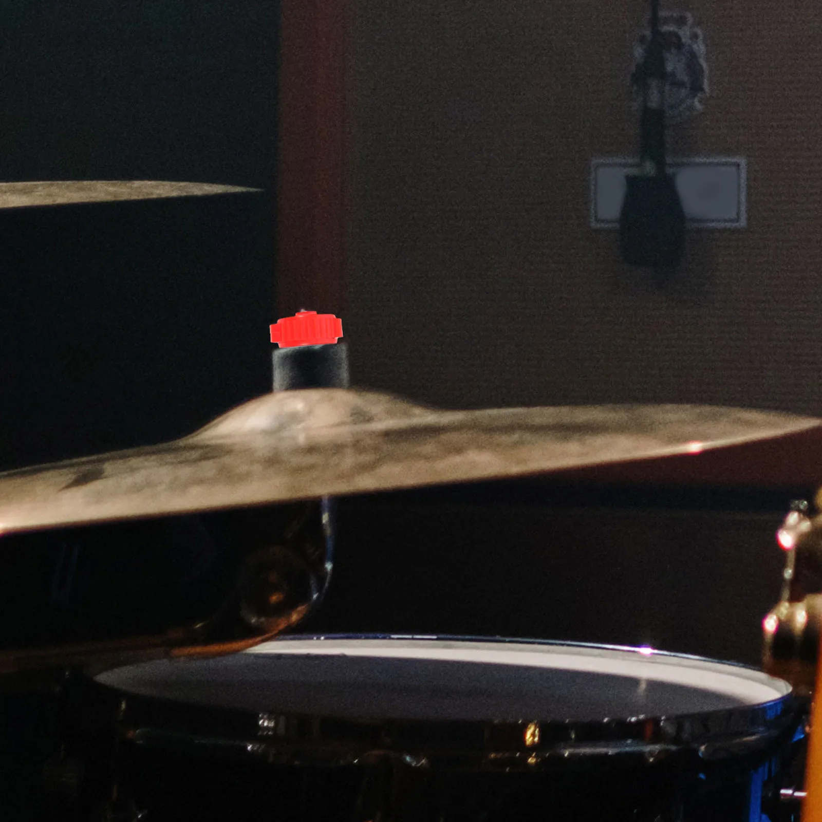 

6Pcs Drum Cymbal Quick Release Nuts Premium Plastic Fixing Caps Secure Hold No Loosenage Replacement Parts for Percussion