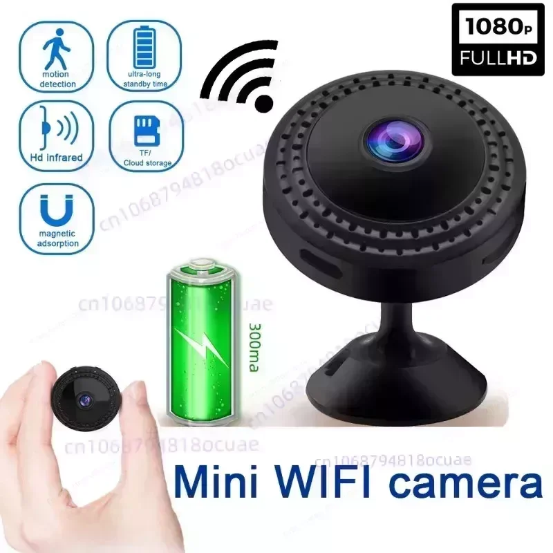 

Portable HD 1080P Mini WiFi Camera Smart Home Security Night Vision Motion Detection Webcam Micro Secret Surveillance Camcorders