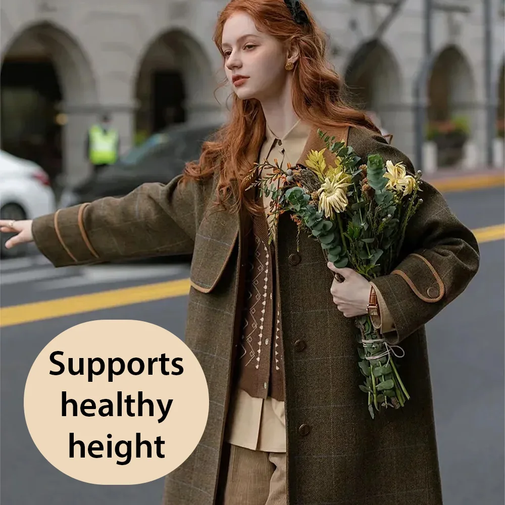 Height Growth Supplements - Supports Bone and Joint Health, Natural Height Growth, Promotes Absorption, and Boosts Immunity