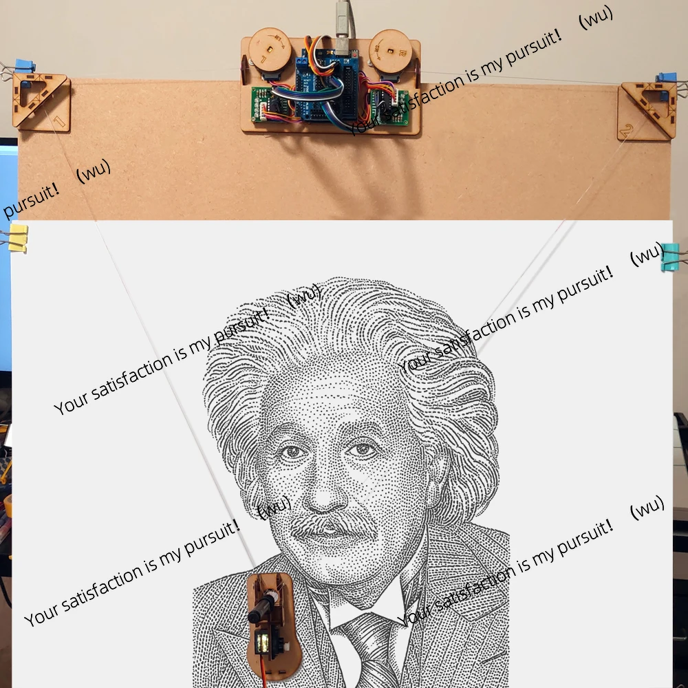 Picture 4: Suitable for Arduino robot project drawing with cable plotter motor, programmable toy DIY kit