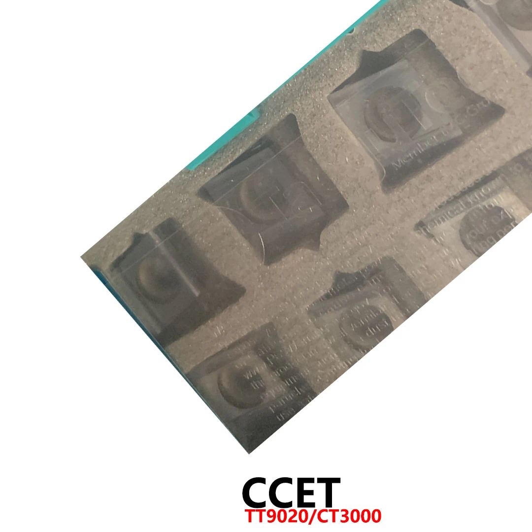 

Оригинальный CCET09T302 CCET09T304 R L CCET09T302L-GF CCET09T304R-GF TT9020 Держатель инструментов с ЧПУ Лезвие CCET 09T302 09T304 Твердосплавная вставка