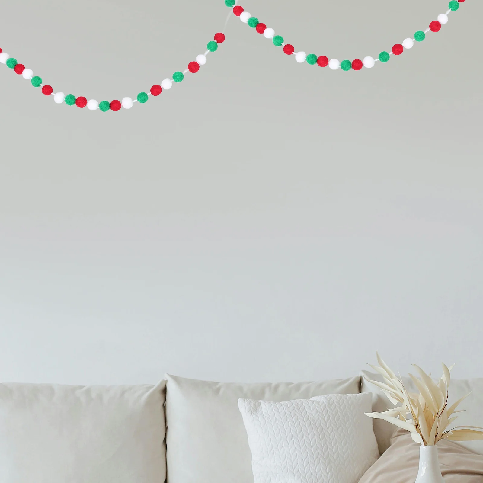 

Rainbow Ball Garland Colorful Hanging Ball Garland Party Decoration Birthday Wedding Home Garden Decor Themed Party Decorations