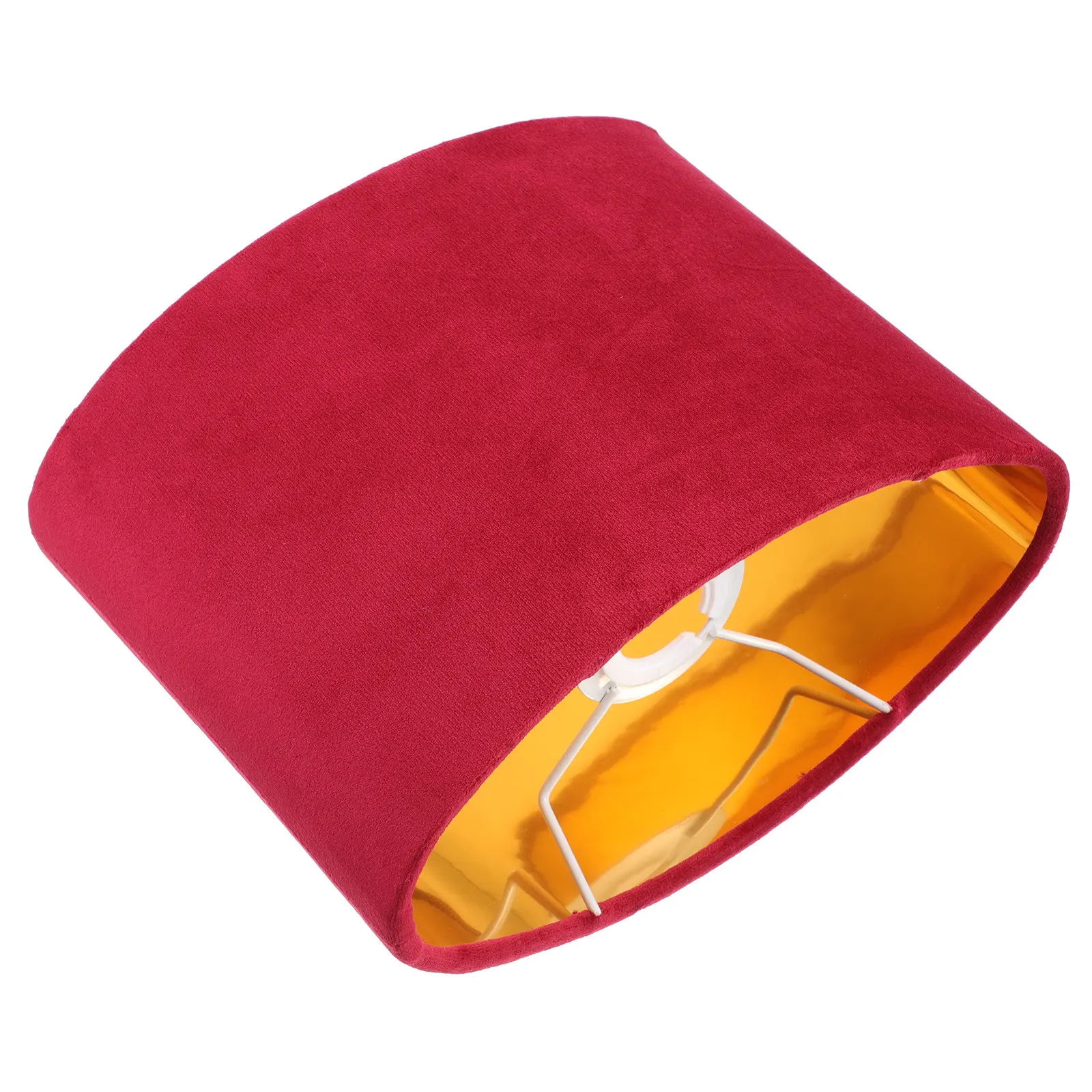 

1Pcs Delicate Oval Lampshade Premium Cloth Lamp Cover Easy Installation No Tools Needed for Desk Bedside Floor Lamps Decorative
