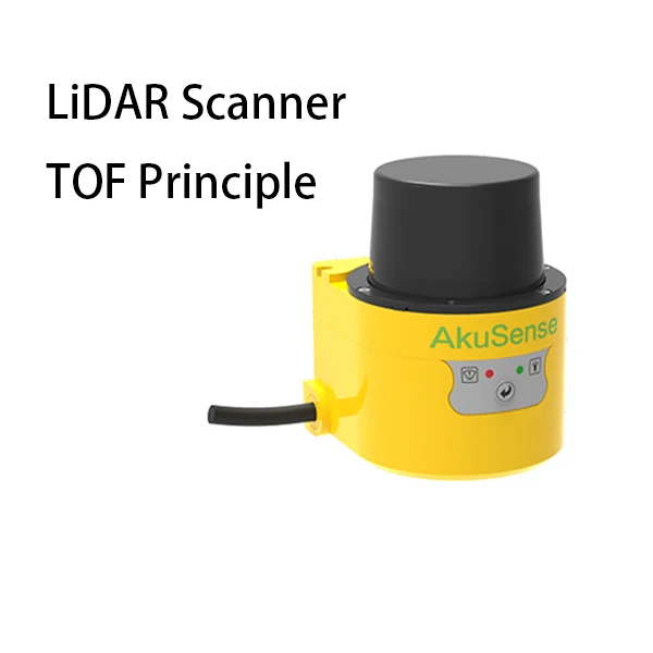 AkuSense Measuring Material Level 300 Degree 20M Range Anti Dusty and Sunlight Laser LiDAR Scanner