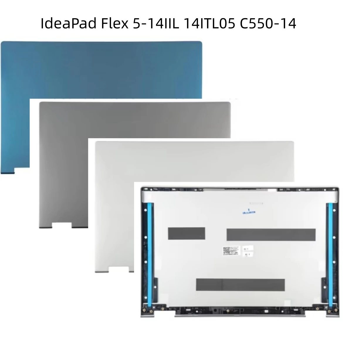 

Новая оригинальная металлическая задняя крышка ЖК-экрана для IdeaPad Flex 5-14IIL 14ITL05 C550-14