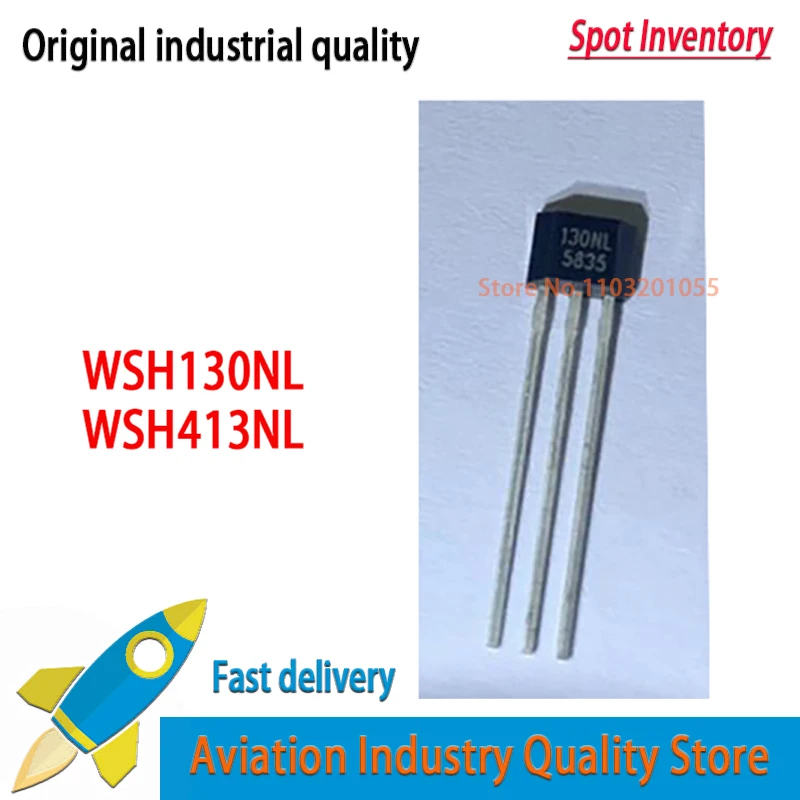 10PCS/LOT New original  in stock WSH130NL 130NL 130  TO-92S WSH413NL W413  250G