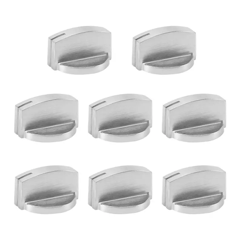 8Pcs Metal 8Mm Universal Gas Stove Control Knobs Adaptors Oven Switch Cooking Surface Control Locks Gas Stove Oven Knobs SALES