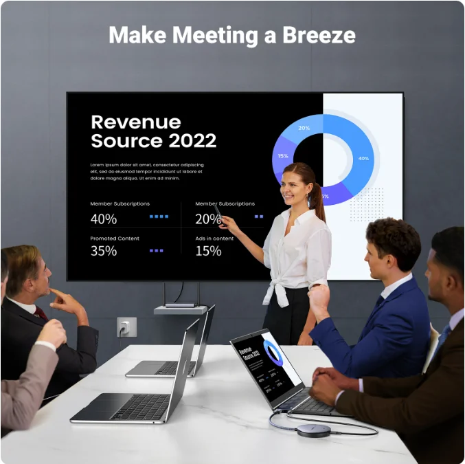 Bezprzewodowy przedłużacz HD-MI 4K, zestaw nadajnika i odbiornika wideo 5G, zasięg 50M, adapter wyświetlacza, dongle do TV, PC, PS5