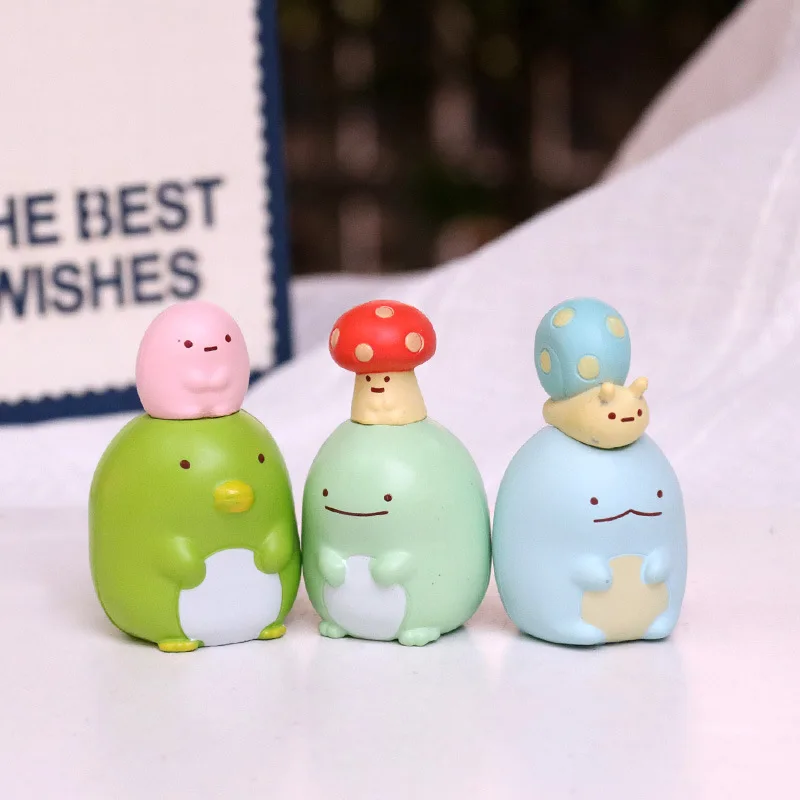 Cute Corner Biologic Doll Collectible Figure Decorative Tabletop Cake Decoration Blind Box Accessories Toy Hobbies Birthday Gift