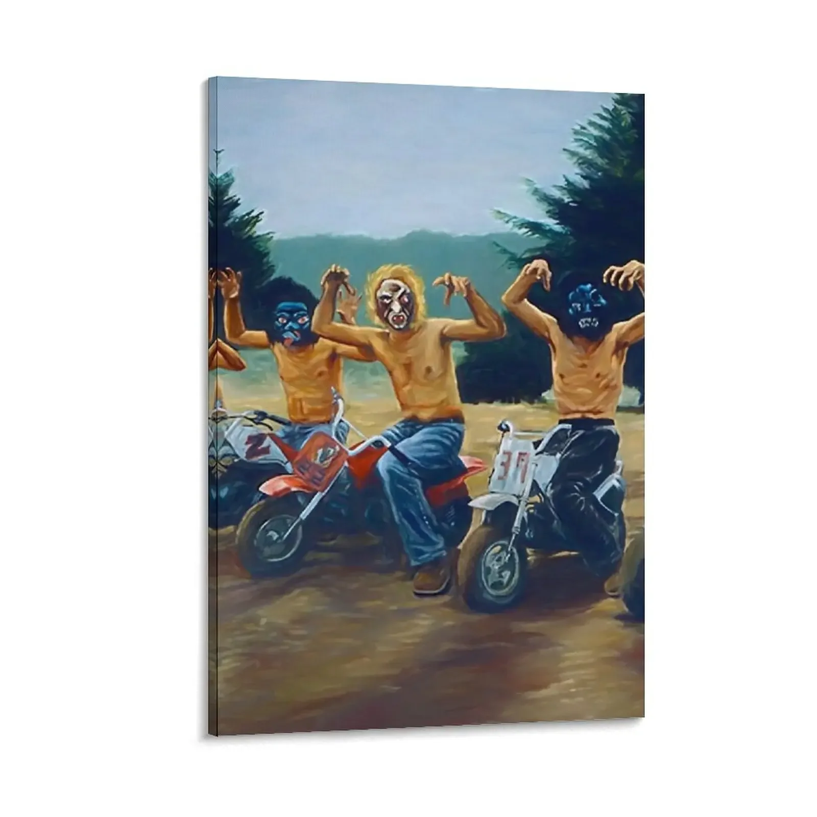 

Painting from The Royal Tenenbaums Canvas Painting aesthetic room Home decoration Paintings for bedroom