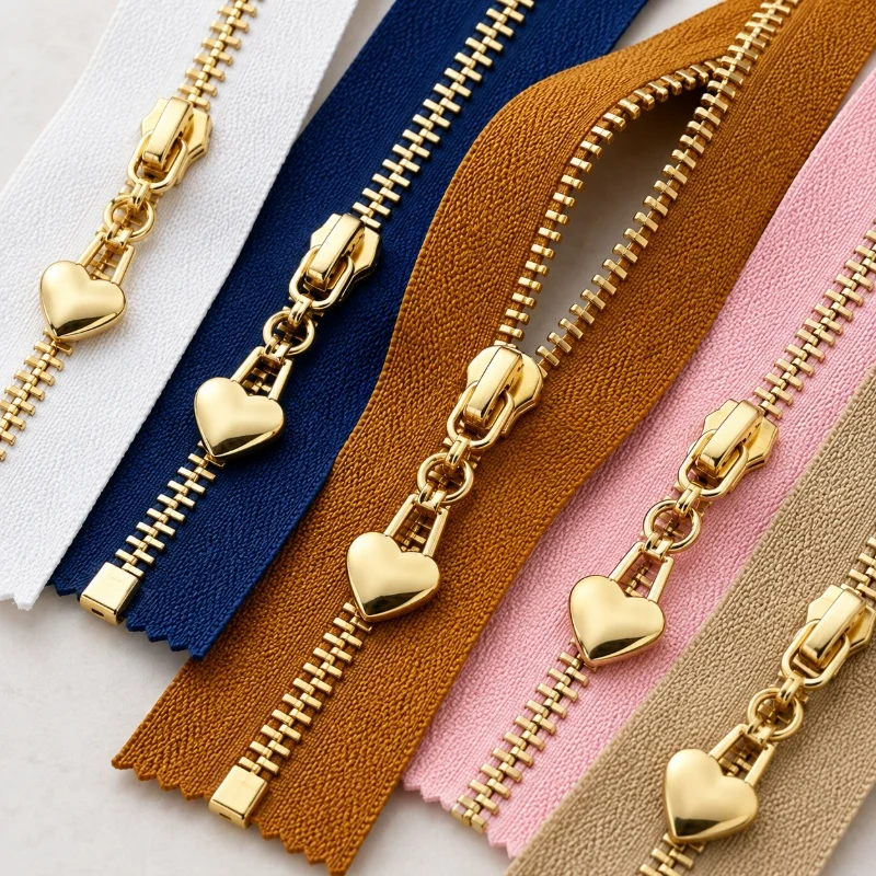 5/10/20Pcs 3# 15-30cm Metal Zipper Wallet Opening Fastener Cosmetic Pouch Zip Storage Bag Closure Repair DIY Sewing Accessories