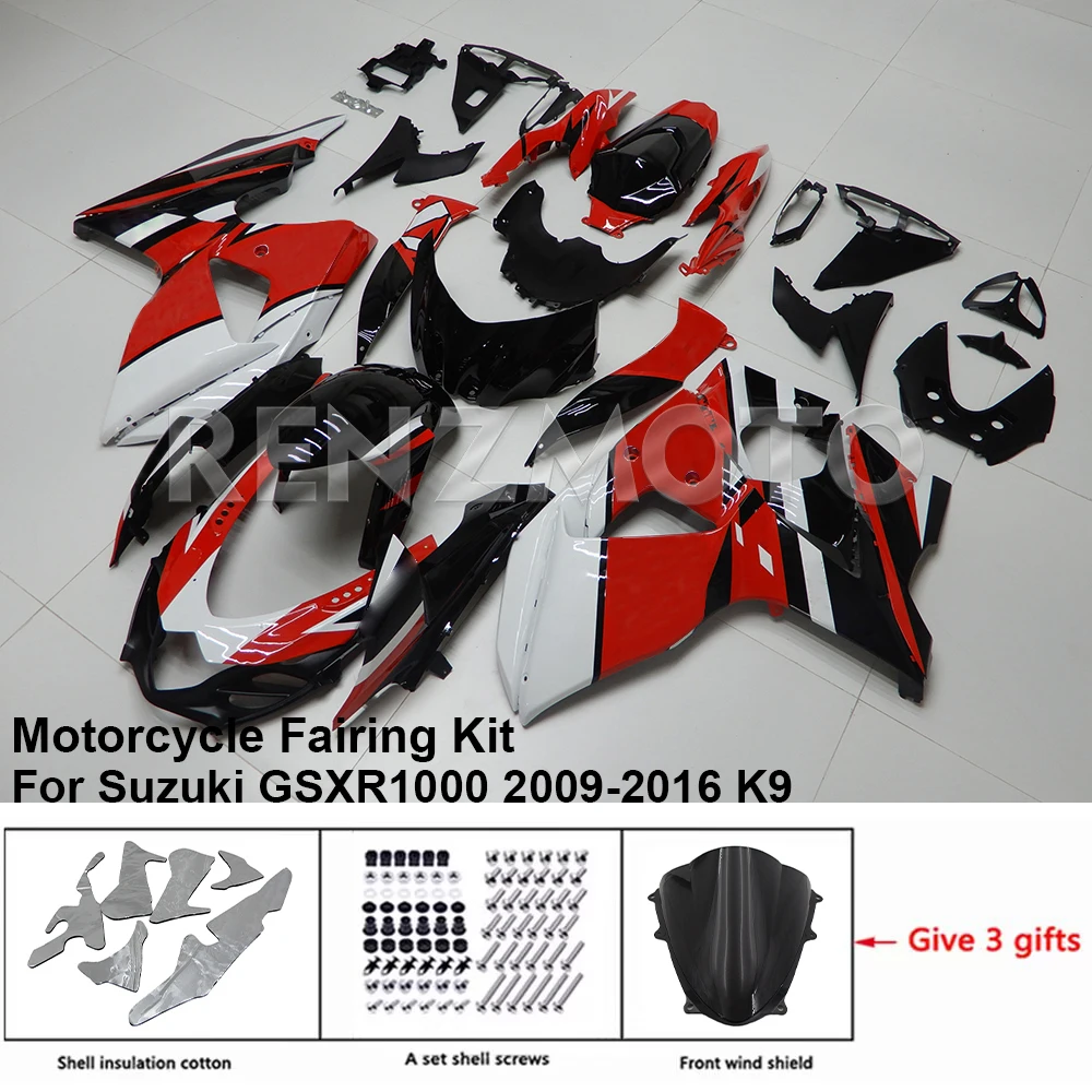 

Fairing Set Body Kit Plastic For Suzuki GSXR1000 GSX-R1000 GSXR 1000 2009-2016 K9 Accessories Motorcycle Injection Bodywork