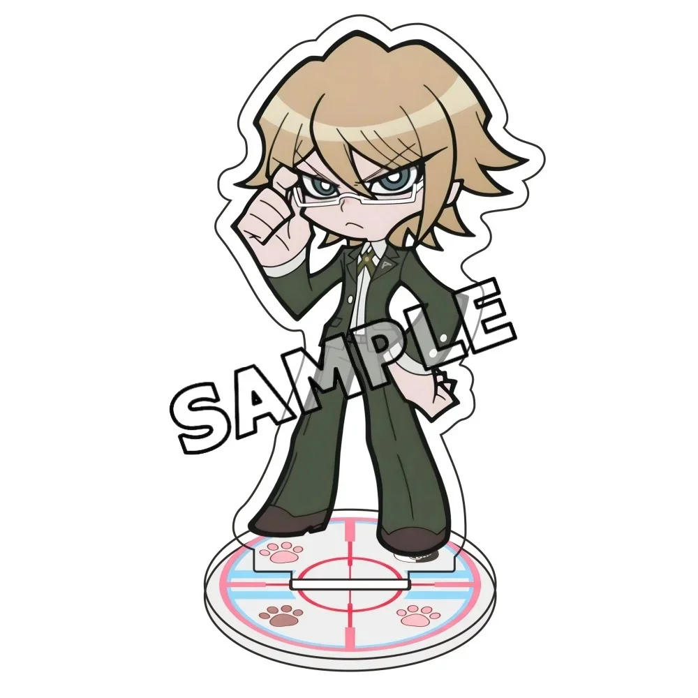 Anime Danganronpa Q Version Nagito Chiaki Kokichi Doppelseitiger HD-Acryl-Ständer Schlüsselanhänger Niedliche Figur Display Schreibtischdekoration Geschenke – Detail 7