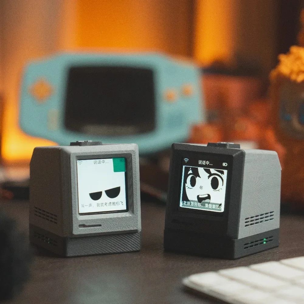 Picture 5: AI Desktop Robot Customizable DIY ESP32－S3MAX Retro Chat Robot Voice Dialogue Recognition Robot 3D Printing Voice Assistant Gift