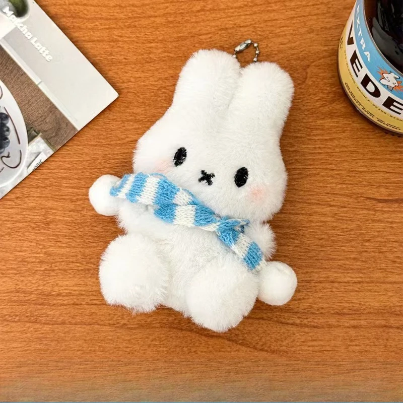 New Miffy Doll Keychain High Color Value Anime Cartoon Doll Model Creative Girl's Heart Cute Car Schoolbag Exquisite Pendant - view 5
