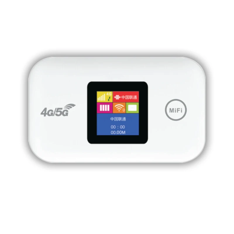 Draagbare 4G/5G mobiele wifi-router 150 Mbps draadloos zak-MiFi-modem met simkaartsleuf - mobiele wifi-hotspot LTE