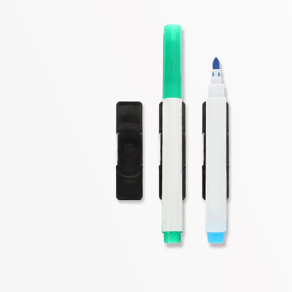 24 قطعة حامل قلم مقاطع البلاستيك ذاتية اللصق السبورة القلم كليب أصحاب متعددة الأغراض مكتب المدرسة القرطاسية قلم رصاص المشابك #2