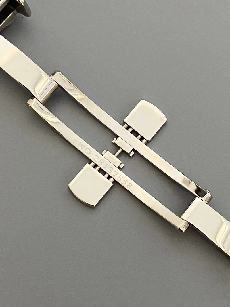 FUYIJIA Couple Custom L-ongines Original Butterfly Buckle 12MM 14MM 16MM 18MM 20MM Belt Clasp 316 Stainless Steel Folding Buckle