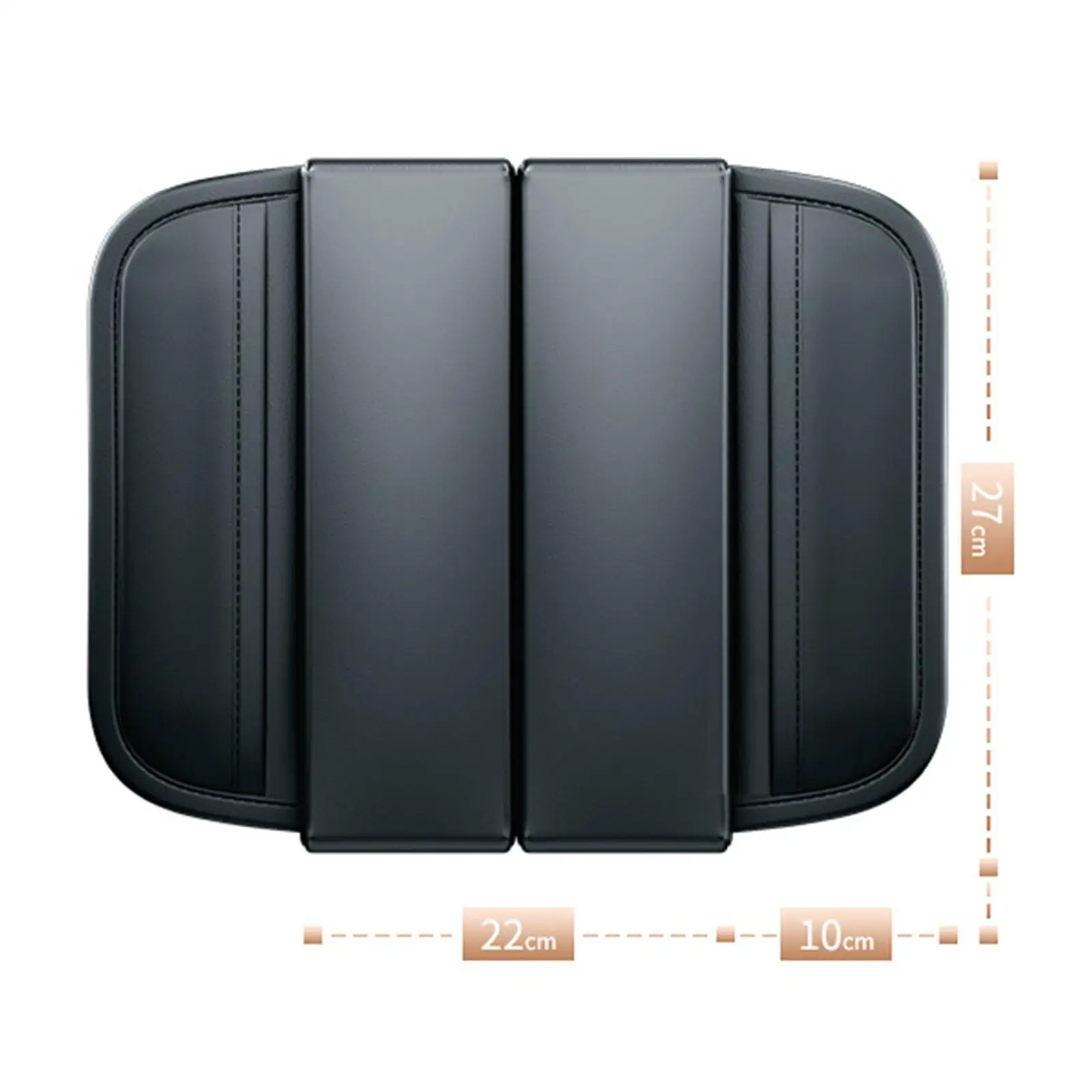

Universal Car Armrest Box Mat Memory Foam Center Console Cushion Pad Waterproof Leather Protector for Auto Interior Accessories