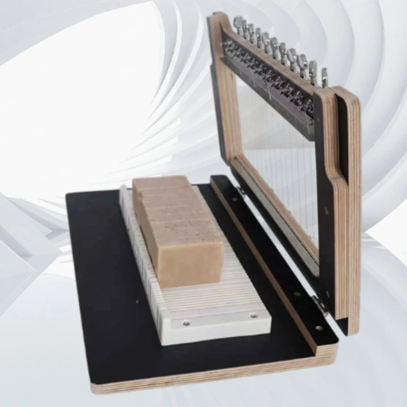 Manual Soap Cutter Cut 1-12 Bars Precisely and Accurately Cut 1 Inch Bars Bamboo Soap Slicer With Steel Wire Multi Handmade Soap